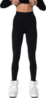 Halfdays Women’s Sophia Seamless Leggings Black BL100