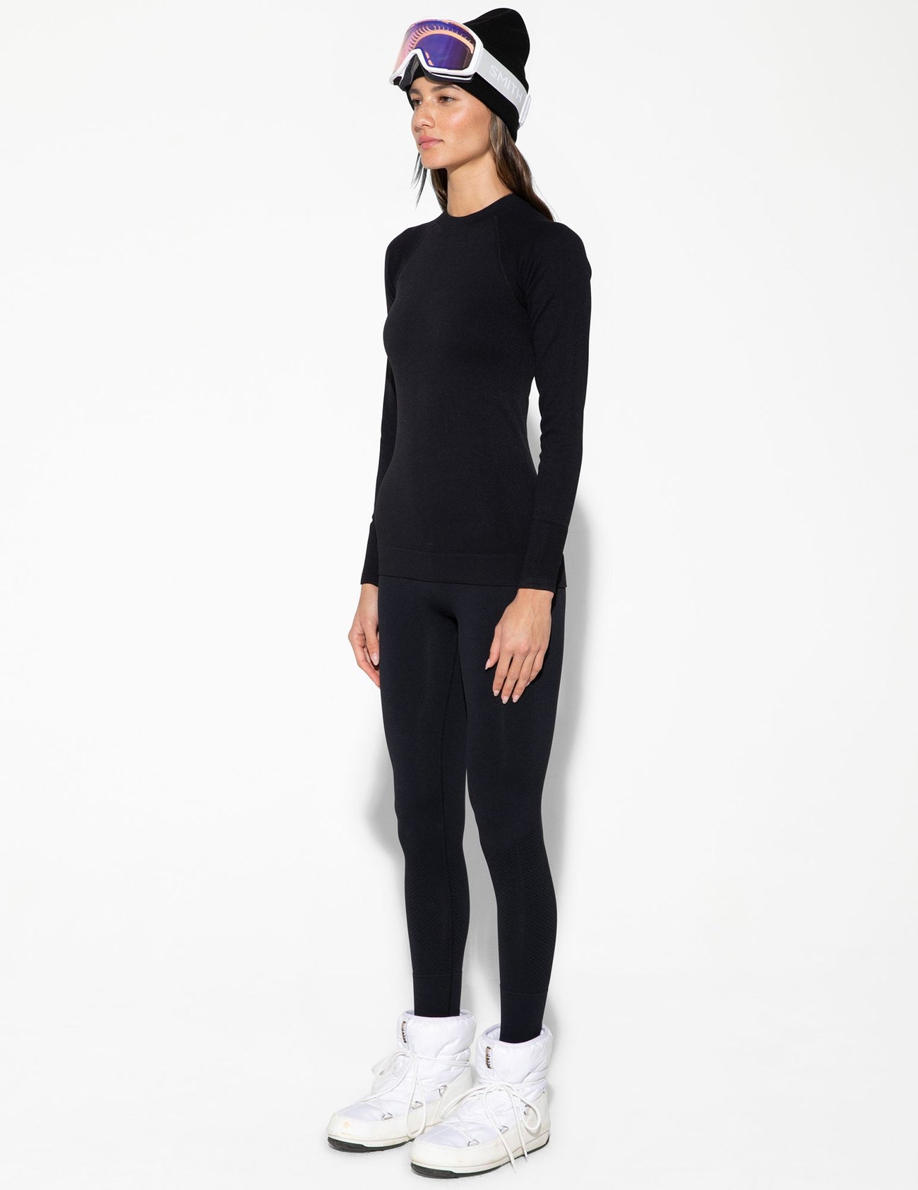 Halfdays Women’s Sophia Seamless Leggings Black BL100