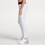 DSG Boys’ Compression Full Length Tights Pure White Perfect Camo DAB24503PRT