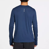 DSG Men’s Long Sleeve Run T-Shirt University Navy - DAM22200