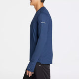 DSG Men’s Long Sleeve Run T-Shirt University Navy - DAM22200
