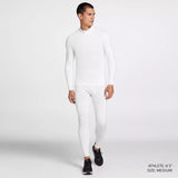 DSG Cold Weather Compression Mock Neck Pure White DAM59601