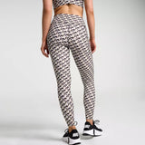 DSG Momentum Full-Length Leggings Preppy Geo Warm Stone - DAW12306