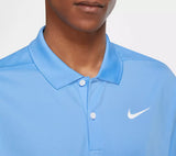 Nike Men's Dri-FIT Victory Solid Golf Polo University Blue DH0822