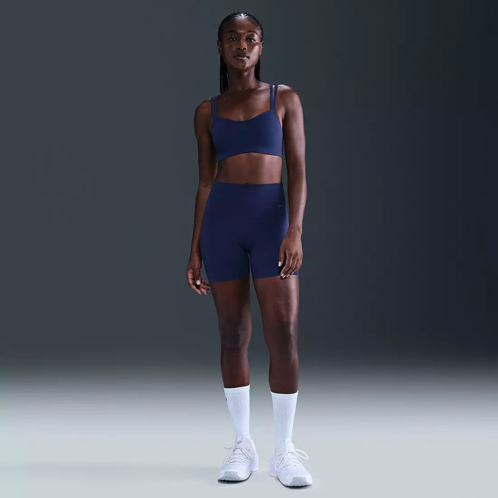 Nike Women’s Zenvy Strappy Light Support Padded Sports Bra Midnight Navy - DO6608HO23
