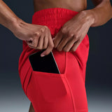 Nike One Women's Dri-FIT High-Waisted 3" 2-in-1 Shorts University Red DX6016SP25