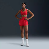 Nike One Women's Dri-FIT High-Waisted 3" 2-in-1 Shorts University Red DX6016SP25