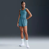 Nike One Women's Dri-FIT High-Waisted 3" 2-in-1 Shorts Smoke Blue DX6016SU25