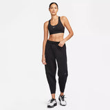 Nike Women's Swoosh Light Support Non-Padded Sports Bra Black DX6817