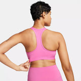Nike Women's Swoosh Medium Support Padded Sports Bra Playful Pink DX6821SP24
