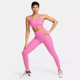 Nike Women's Swoosh Medium Support Padded Sports Bra Playful Pink DX6821SP24