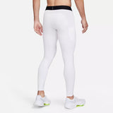 Nike Men's Pro Warm Tights White/Black FB7961
