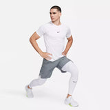 Nike Men's Pro Warm Tights White/Black FB7961