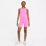 Nike Women's One Fitted Dri-FIT Cropped Tank Top Playful Pink FN2806FA24