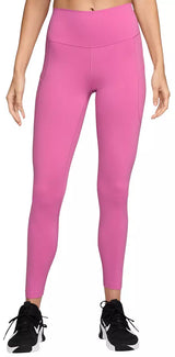 Nike One High-Waisted 7/8 Leggings with Pockets Women Playful Pink FN3241SU25