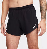 Nike Men's Dri-FIT ADV AeroSwift 4" Brief-Lined Shorts Black FN3352