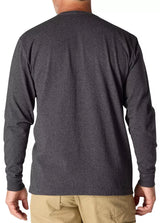 Carhartt Men's Workwear Long Sleeve Shirt Carbon Heather K126-CRH