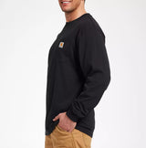 Carhartt Men's Workwear Long Sleeve Shirt Black K126-BLK
