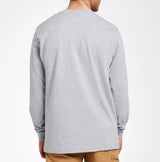 Carhartt Men's Workwear Long Sleeve Shirt Heather Grey K126-HGY