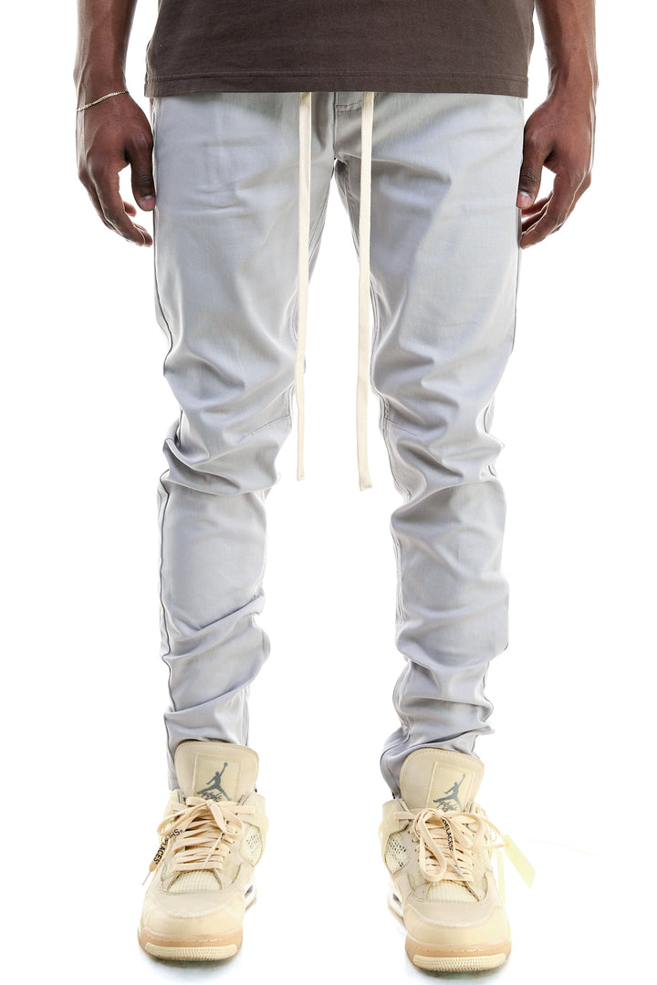 KNB3074 Light Grey | KDNK Stretch Jogger Tapered Stacked Men