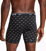Nike Men's Dri-FIT Essential Cotton Stretch Boxer Briefs 3-Pack Swoosh Print KE1167