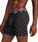 Nike Men's Dri-FIT Essential Cotton Stretch Boxer Briefs 3-Pack Swoosh Print KE1167