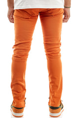 KNB3119 Orange | KDNK Skinny Stretch Jeans Men