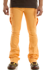 KNB3291 Orange | KDNK Skinny Stretch Jeans Men