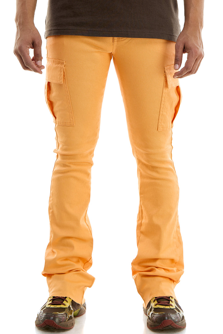 KNB3291 Orange | KDNK Skinny Stretch Jeans Men