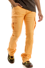 KNB3291 Orange | KDNK Skinny Stretch Jeans Men