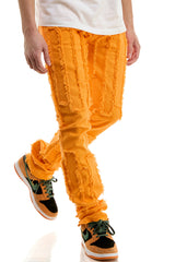 KNB3338 Orange | KDNK Skinny Stretch Jeans Men