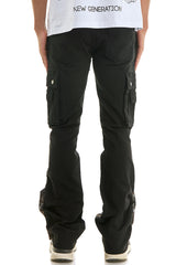 KNB3427 Black | KDNK Skinny Stretch Jeans Men