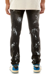 KND4387 Black | KDNK Skinny Stretch Jeans Men