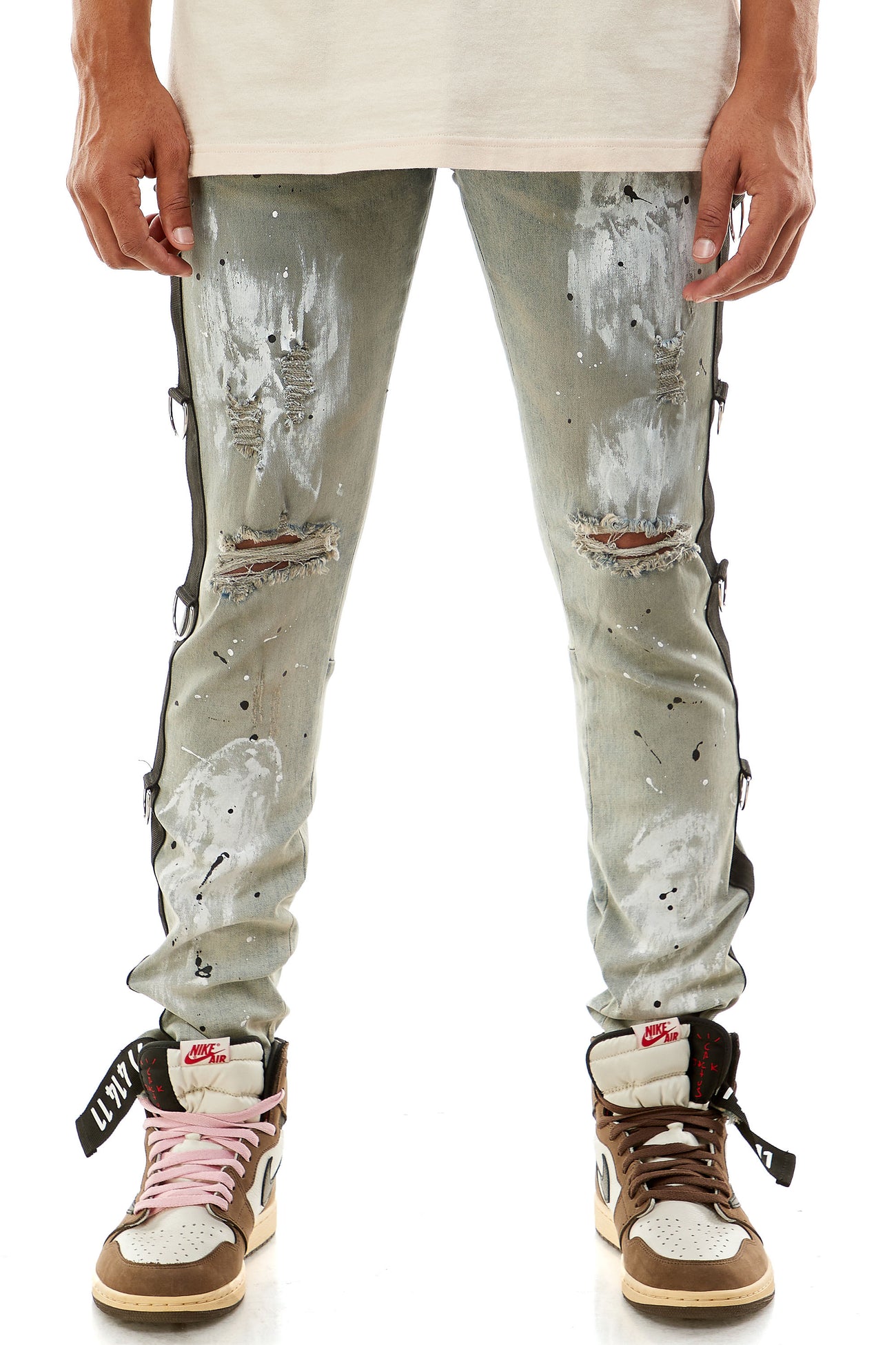 KND4403 Blue | KDNK Skinny Stretch Jeans Men