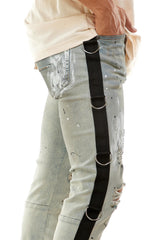 KND4403 Blue | KDNK Skinny Stretch Jeans Men