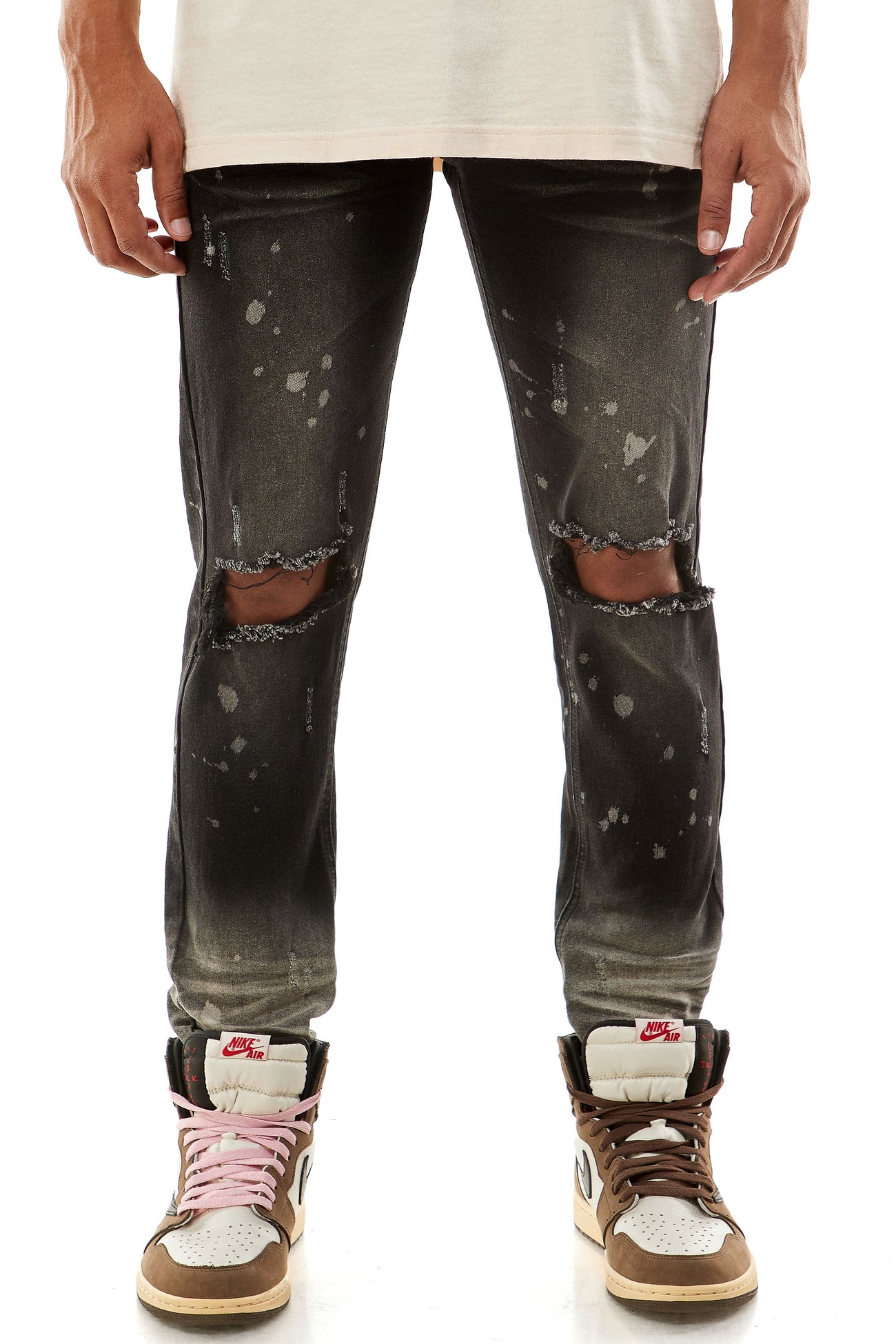 KND4431 Black | KDNK Skinny Stretch Jeans Men