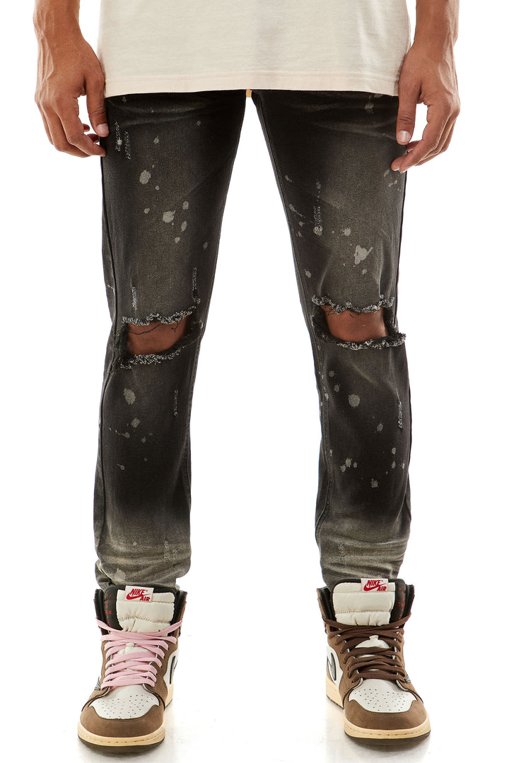 KND4431 Black | KDNK Skinny Stretch Jeans Men