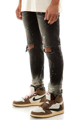 KND4431 Black | KDNK Skinny Stretch Jeans Men