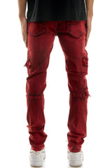 KND4651 Red | KDNK Skinny Stretch Jeans Men