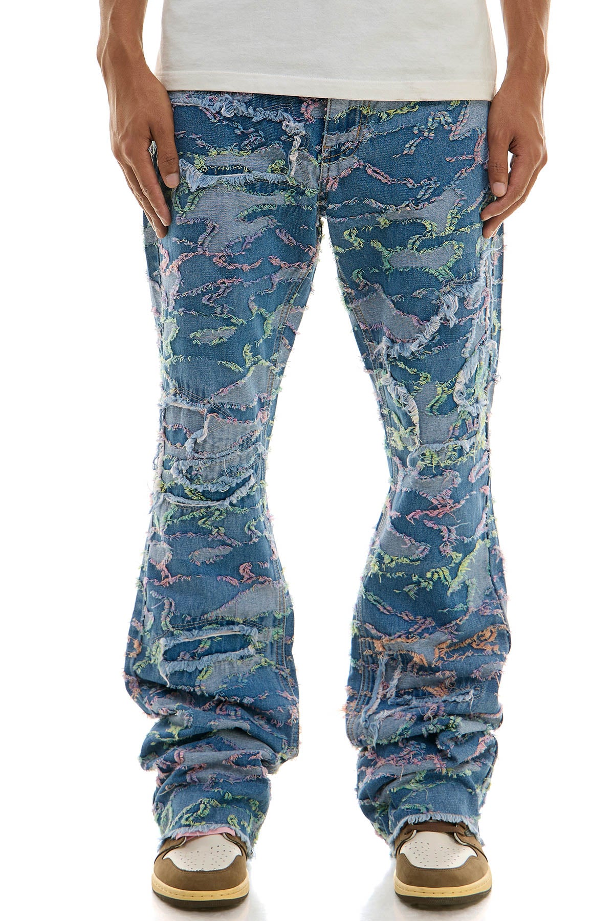 KND4775 Blue | KDNK Skinny Stretch Jeans Men