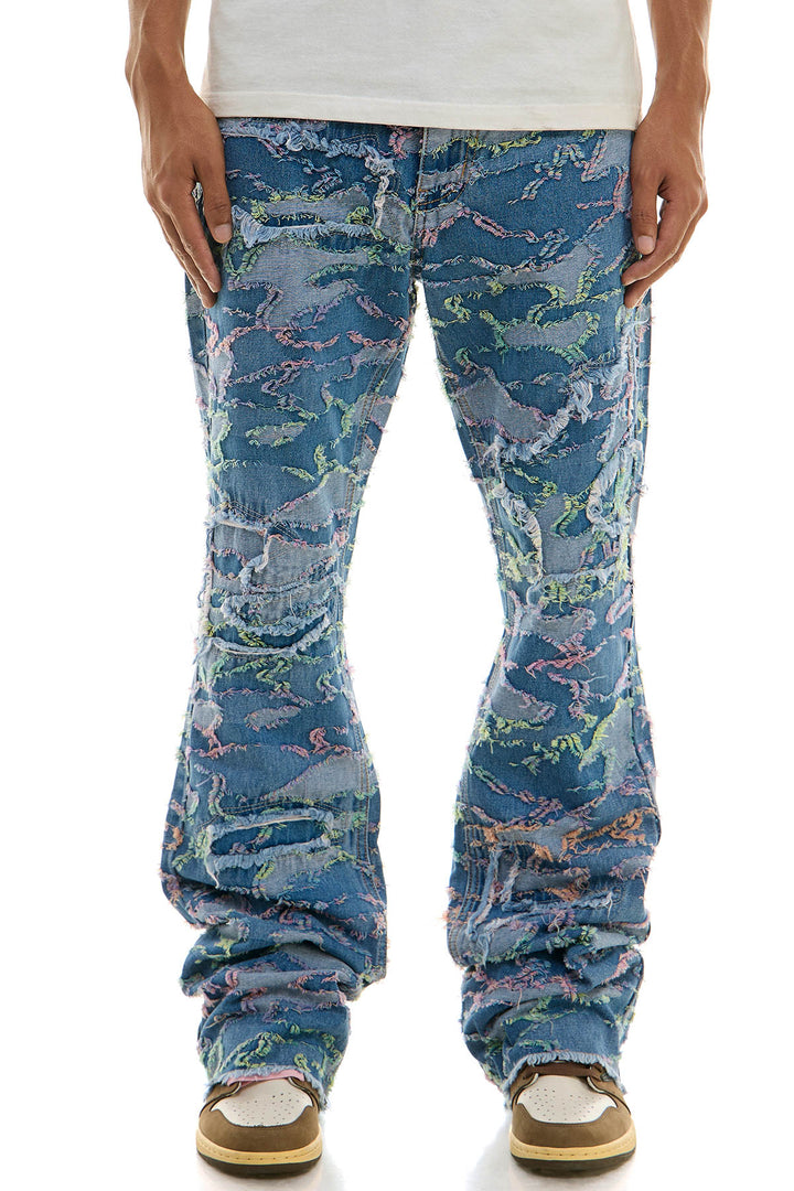 KND4775 Blue | KDNK Skinny Stretch Jeans Men