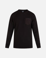 Hurley Felton Thermal Crew Long Sleeve Black MKT0009500