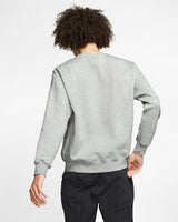Nike Sportswear Club Fleece Men’s Crew Dark Grey Heather/White BV2662-063