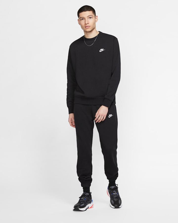 Nike Sportswear Club Fleece Men’s Crew Black/White BV2662