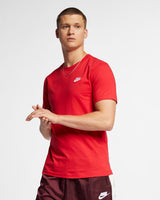 Nike Sportswear Club Men’s T-Shirt University Red/White AR4997-657