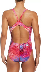 Nike Women's Racerback One Piece Swimsuit Olympic NESSE034DK