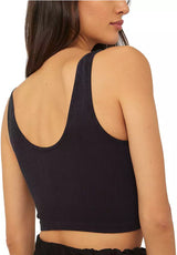 FP Movement Women's Free Throw Crop Tank Top Black OB916007