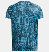 Under Armour Boys' UA Tech™ Big Logo Printed Short Sleeve Ether Blue/Black 1363278