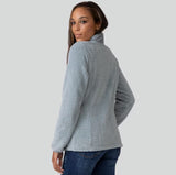 Free Country Braided Butter Pile Fleece Jacket Willow - 63LOF4842