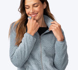 Free Country Braided Butter Pile Fleece Jacket Willow - 63LOF4842